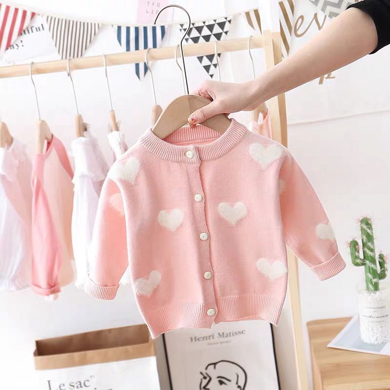 GIRL'S KNITTED CARDIGAN