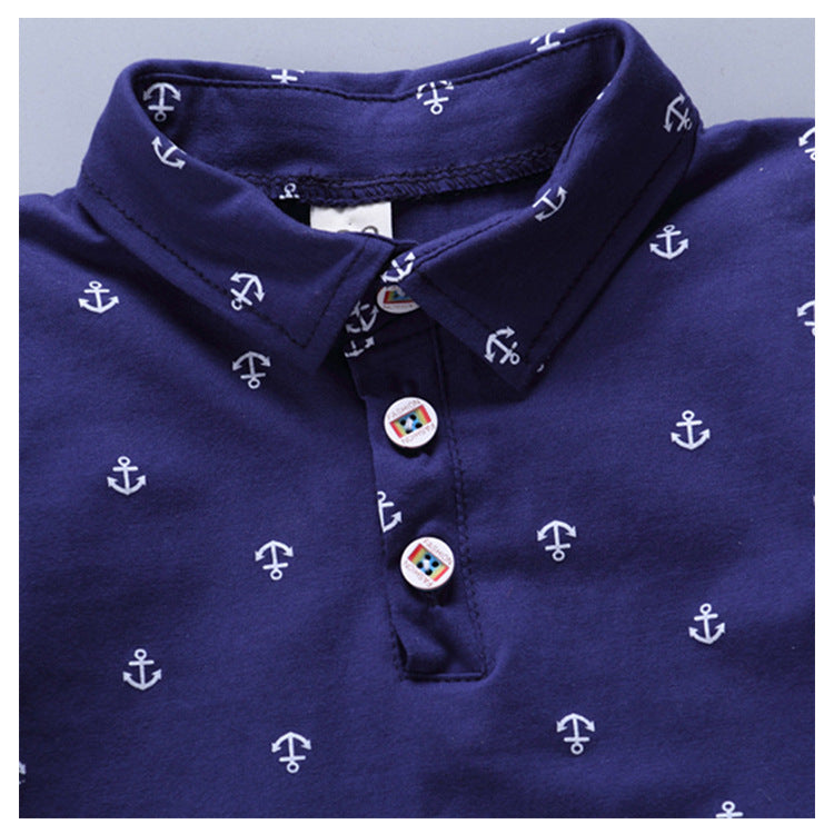 BOY'S ANCHOR PRINT OUTFIT