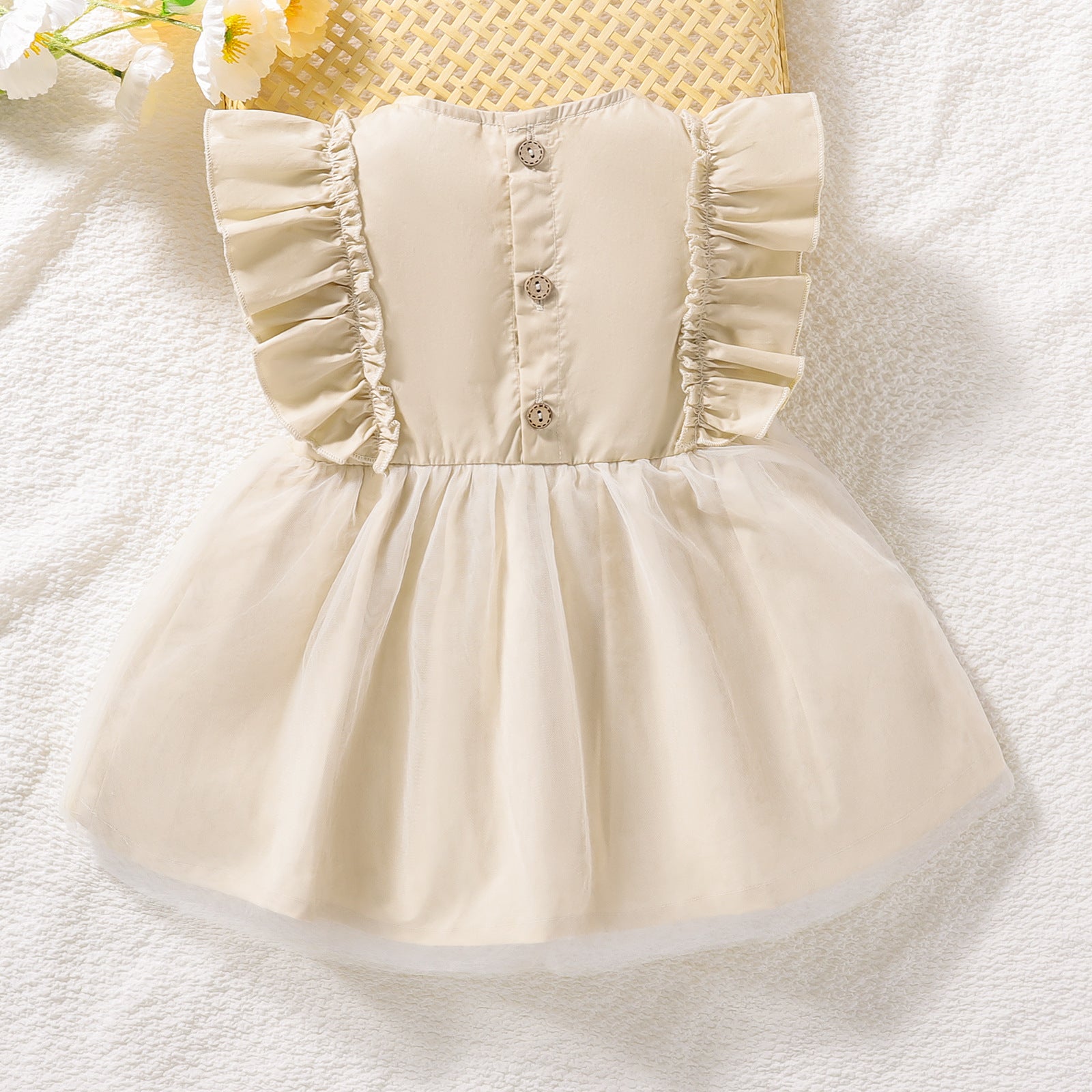 Vestido de Verano para Bebé Niña — Algodón Fresco y Colorido