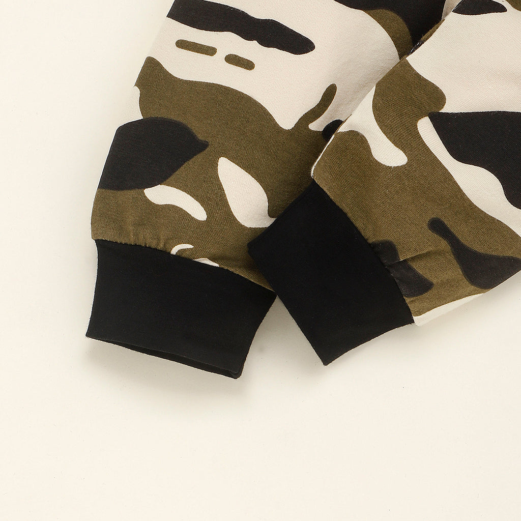 Conjunto largo de estilo militar para mujer