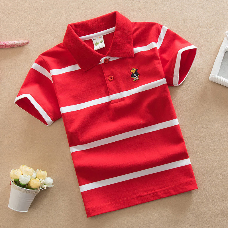 Camiseta Polo Manga Corta para Niño — Moda Infantil