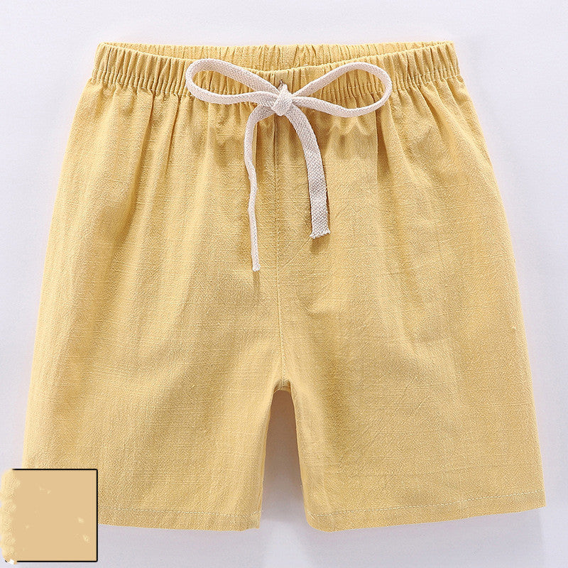 Pantalones Cortos Finos de Verano para Niños — Algodón 100% Multicolor