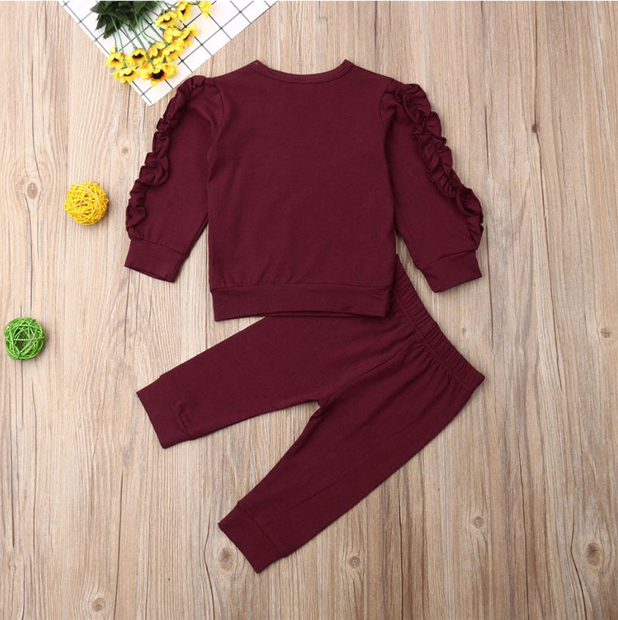 Conjunto para niña — cómodo y a la moda