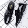 Zapatos de traje de cuero de suela blanda para hombre, estilo casual de verano y formal.