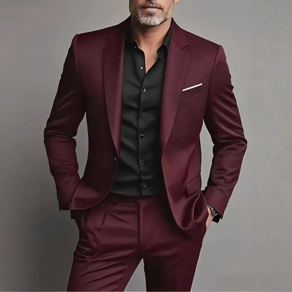 Traje de Dos Piezas para Hombre