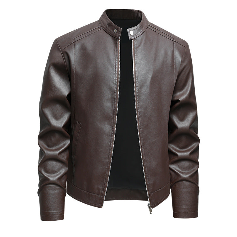 CHAQUETA DE PIEL SINTETICA PARA HOMBRE