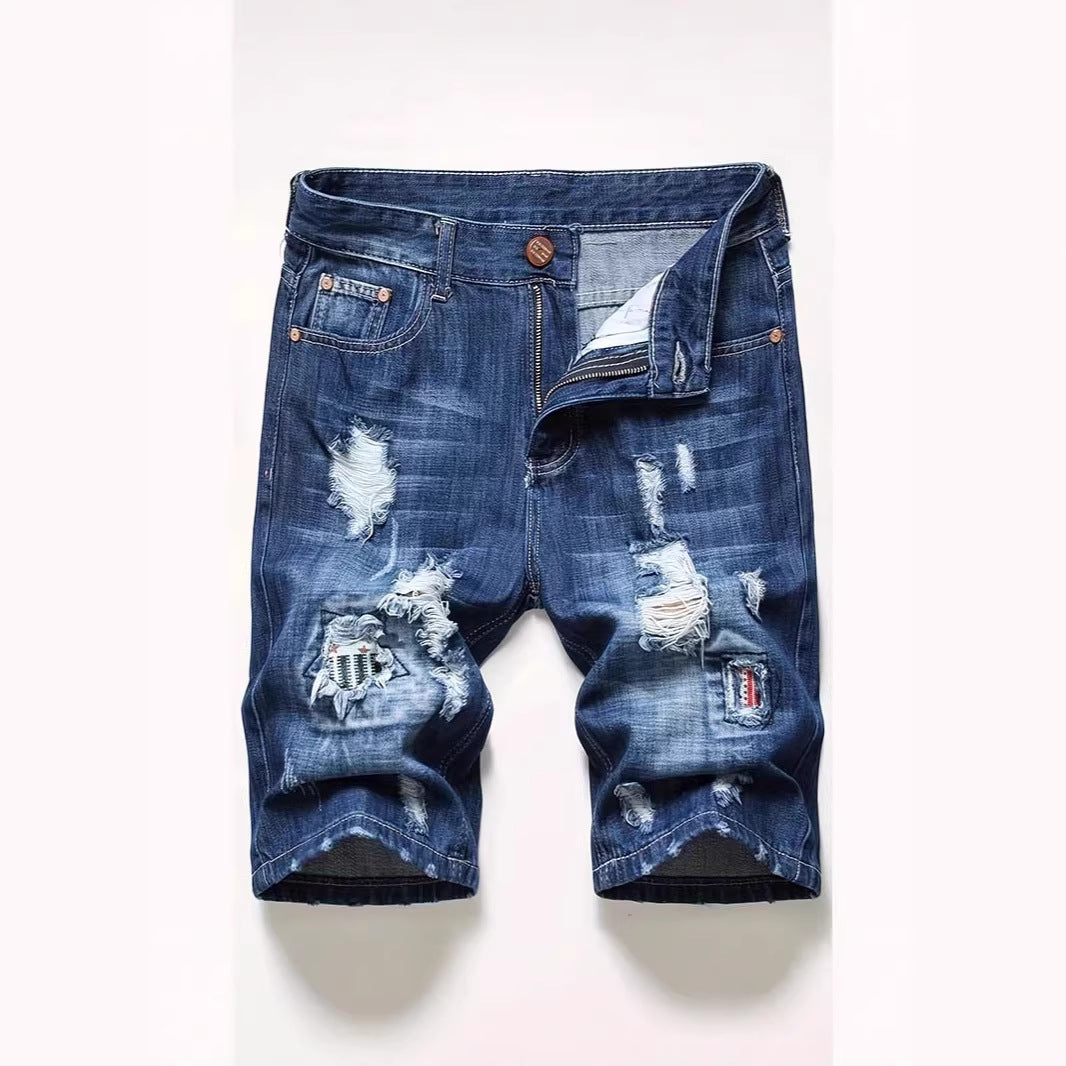 Pantalones cortos vaqueros de hombre para verano