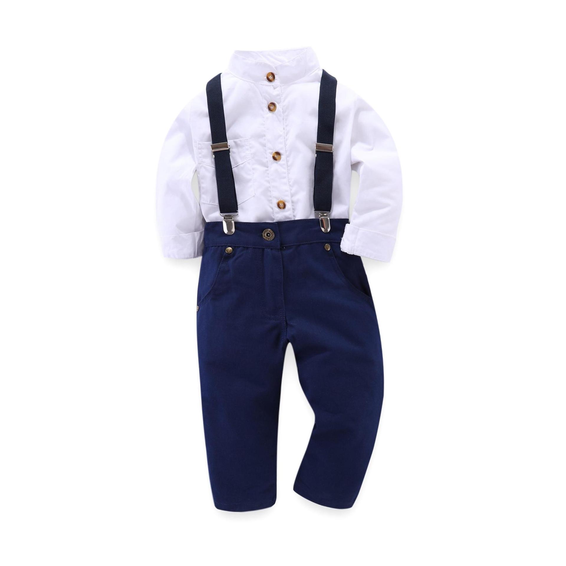Traje de Niño con Tirantes