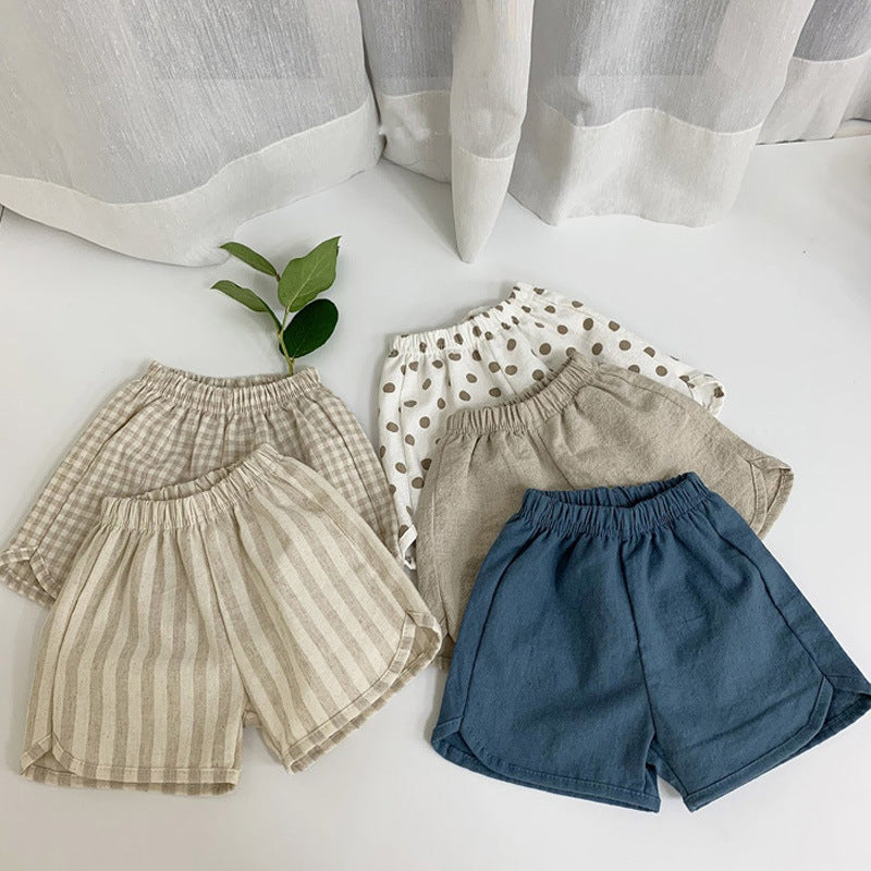 Pantalones Cortos Finos de Verano para Niños — Ligeros y Frescos
