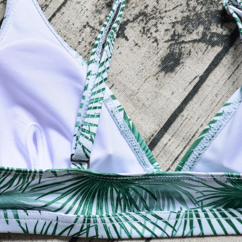 Traje de baño sexy para mujer, con efecto push-up, micro bikini, conjunto de bikini de verano de dos piezas con relleno.