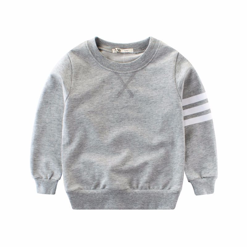 Jersey de cuello redondo de manga larga para niño