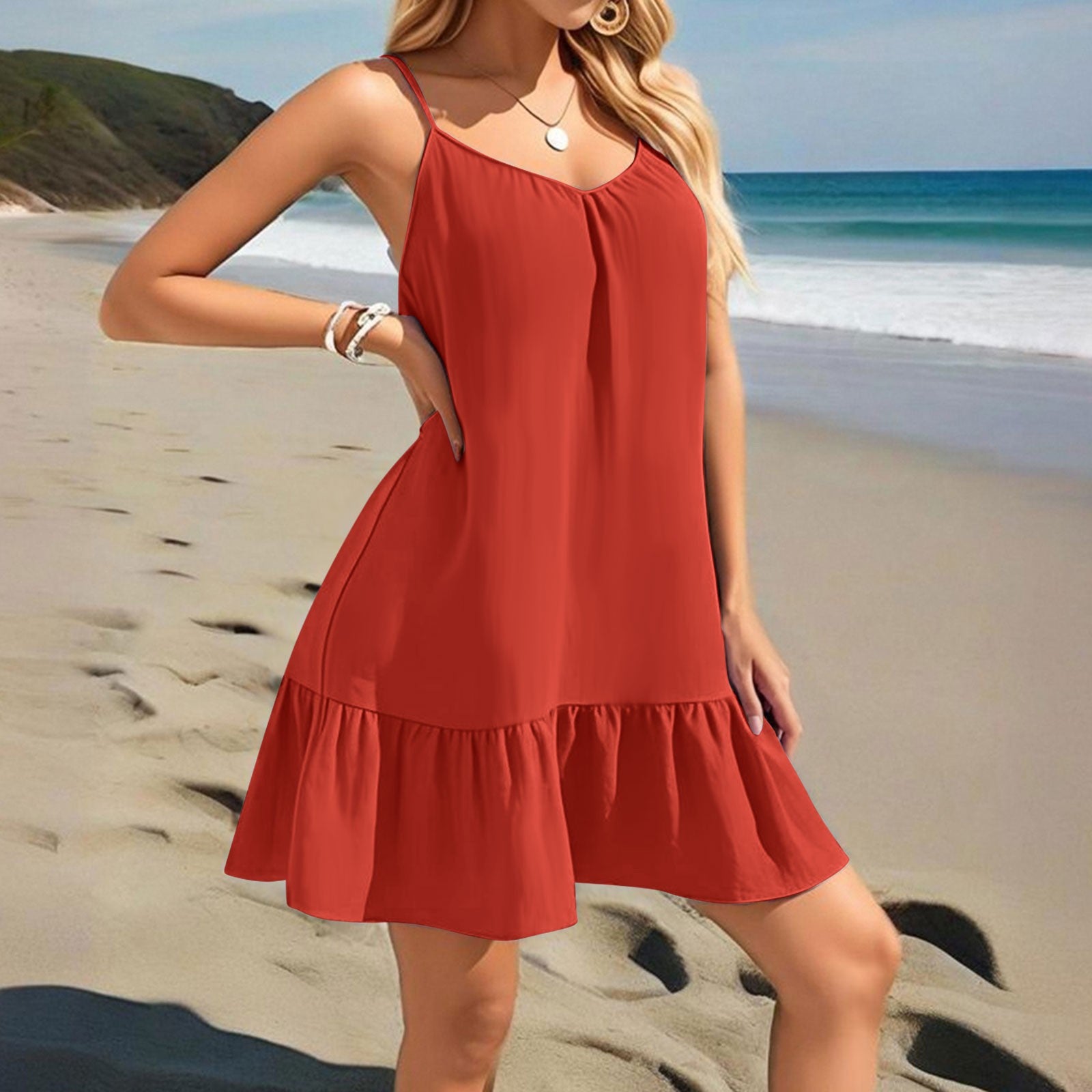 Vestido de Tirantes para Mujer