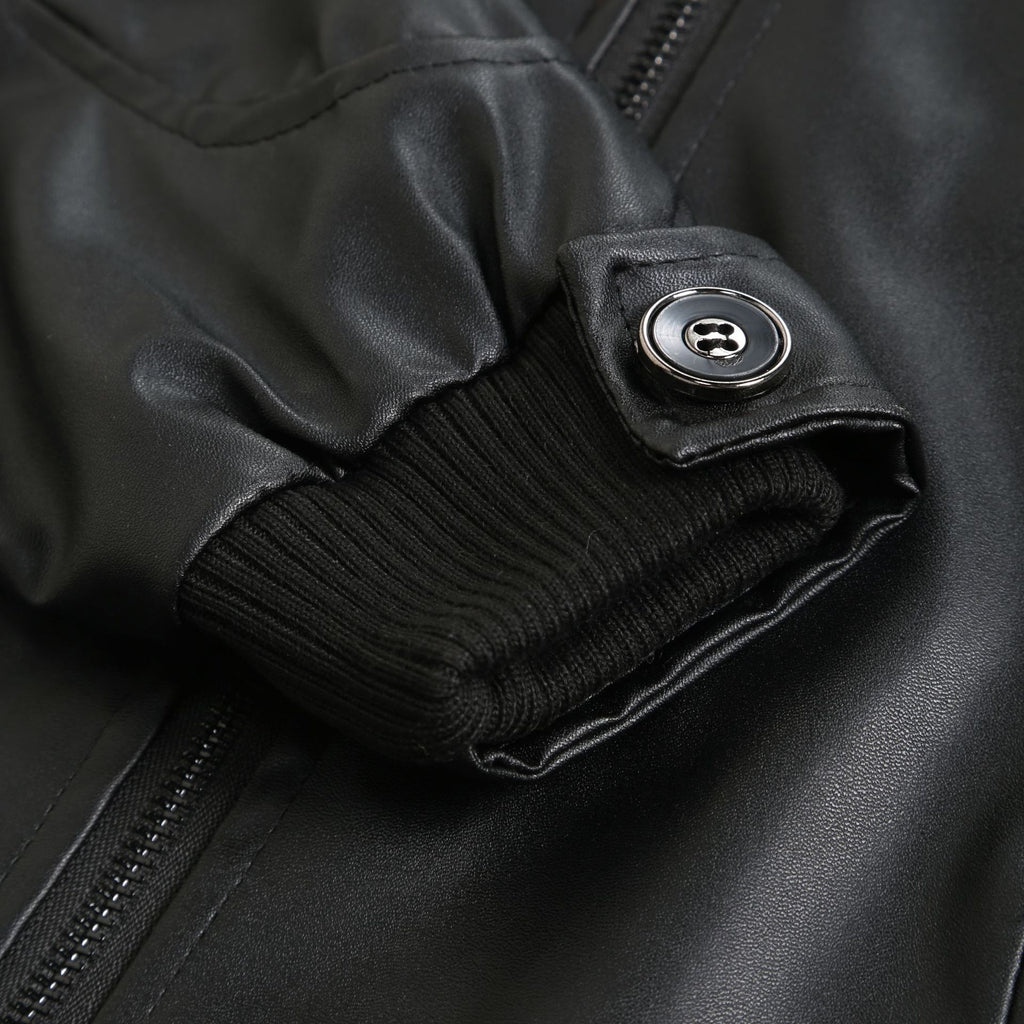 CHAQUETA DE CUERO PARA HOMBRE