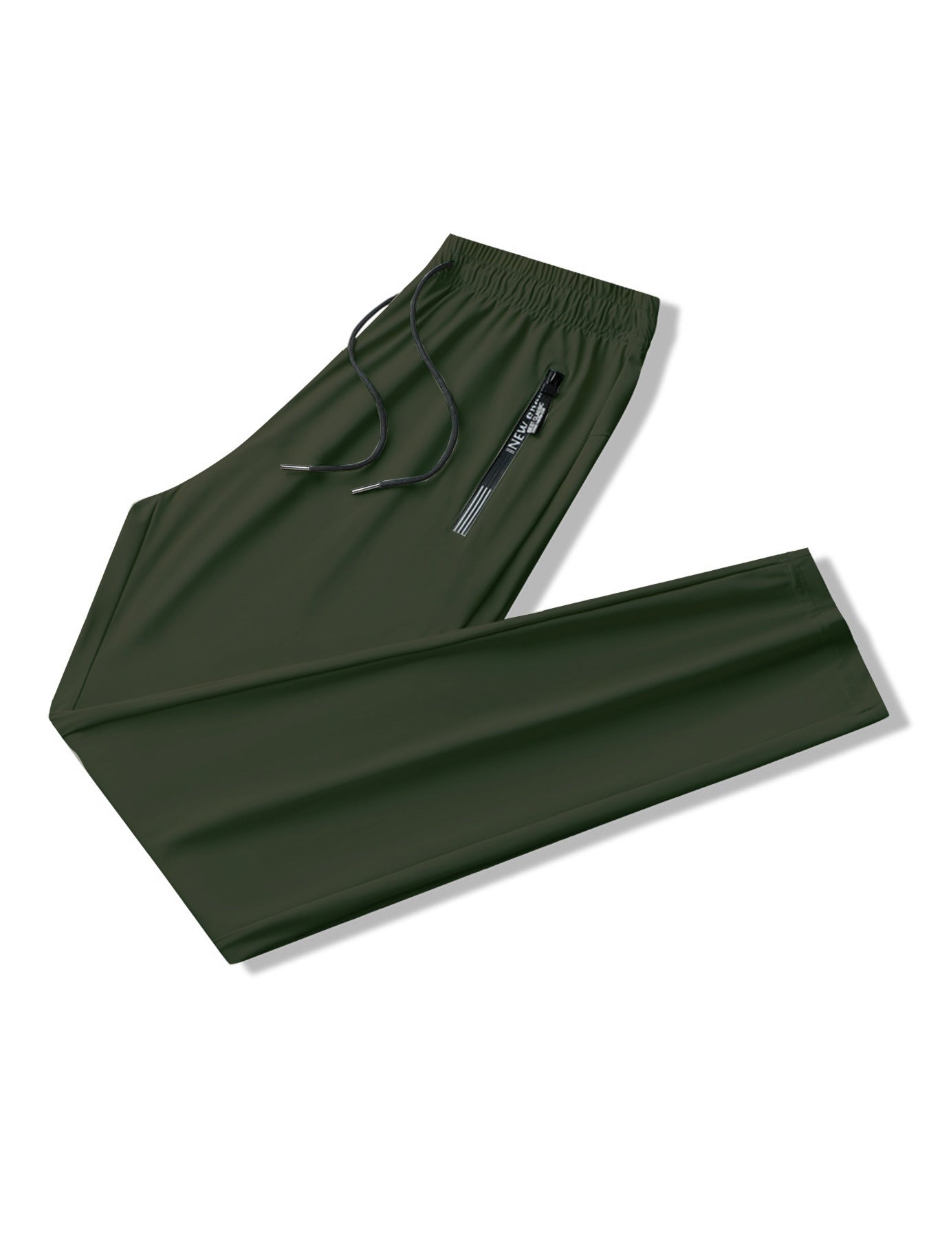 Pantalones de verano para hombre de nailon y seda helada.