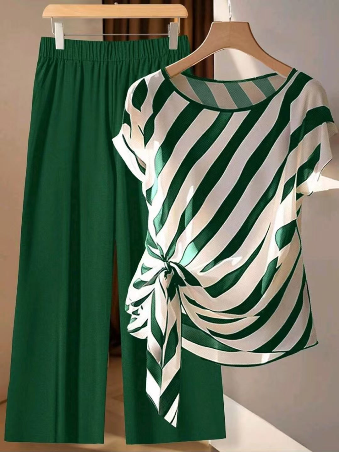 Camiseta de cuello redondo ligera para mujer, nueva colección de verano.