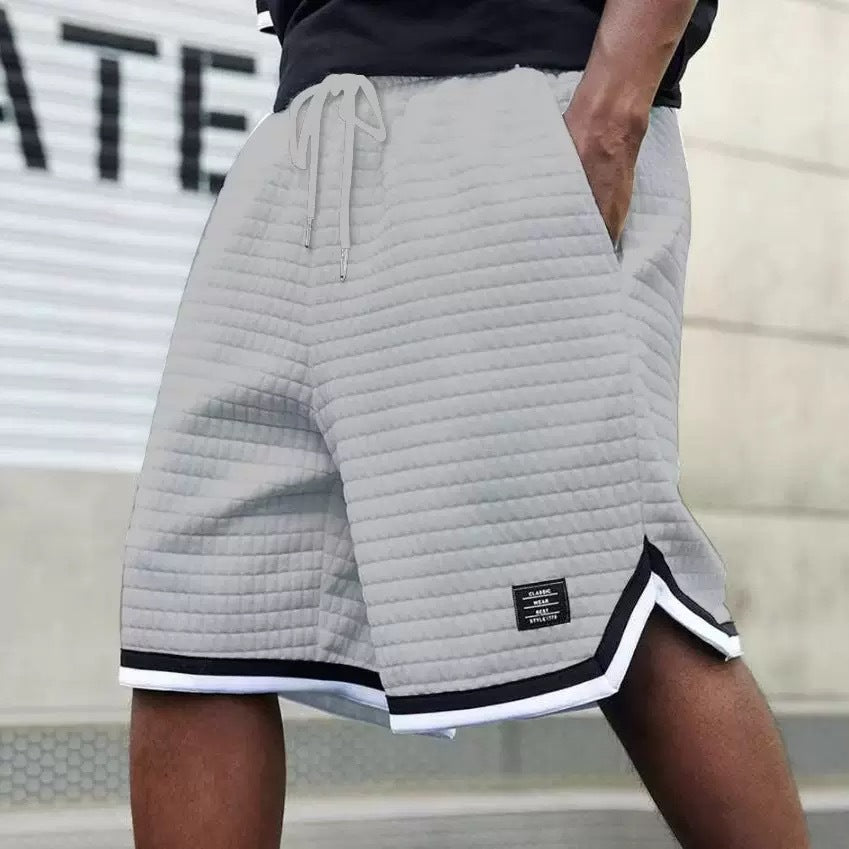 Pantalones cortos deportivos para hombre, estilo veraniego, modernos y frescos.