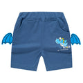 Pantalones Cortos de Verano con Estampado de Dinosaurios 3D para Niños