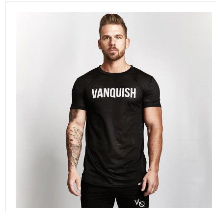 Verano transpirable Cuello Redondo de manga corta camiseta de baloncesto de Moda casual