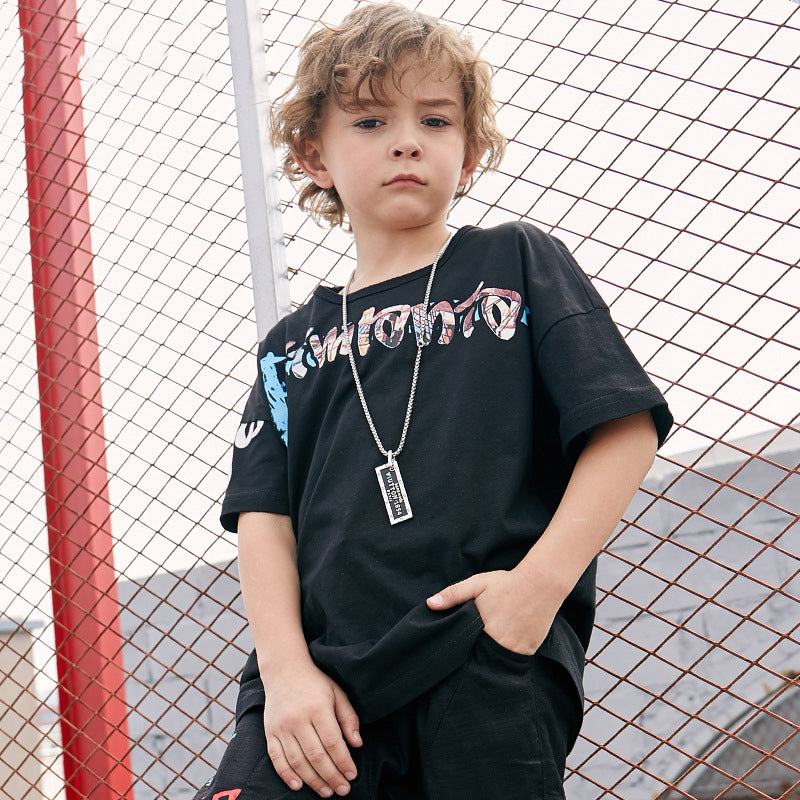 BOY'S T-SHIRT WITH PRINT