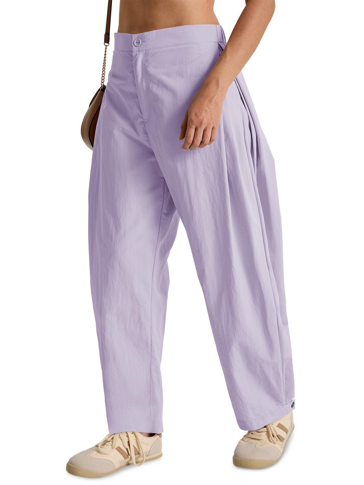 Pantalones Barrel de Pierna Ancha Holgados para Mujer