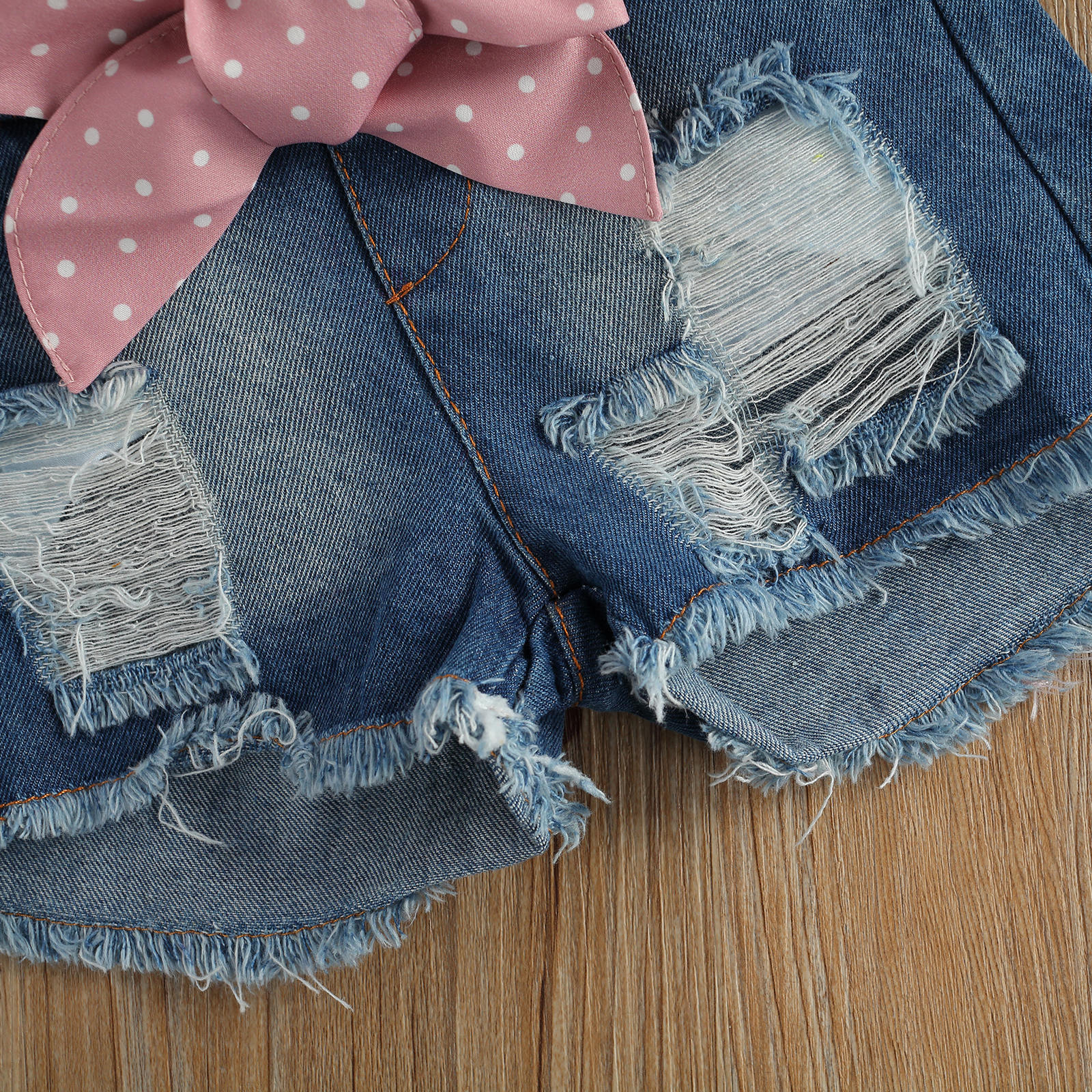 Conjunto de Camiseta con Estampado de Helado y Pantalón Corto para Niños — Algodón