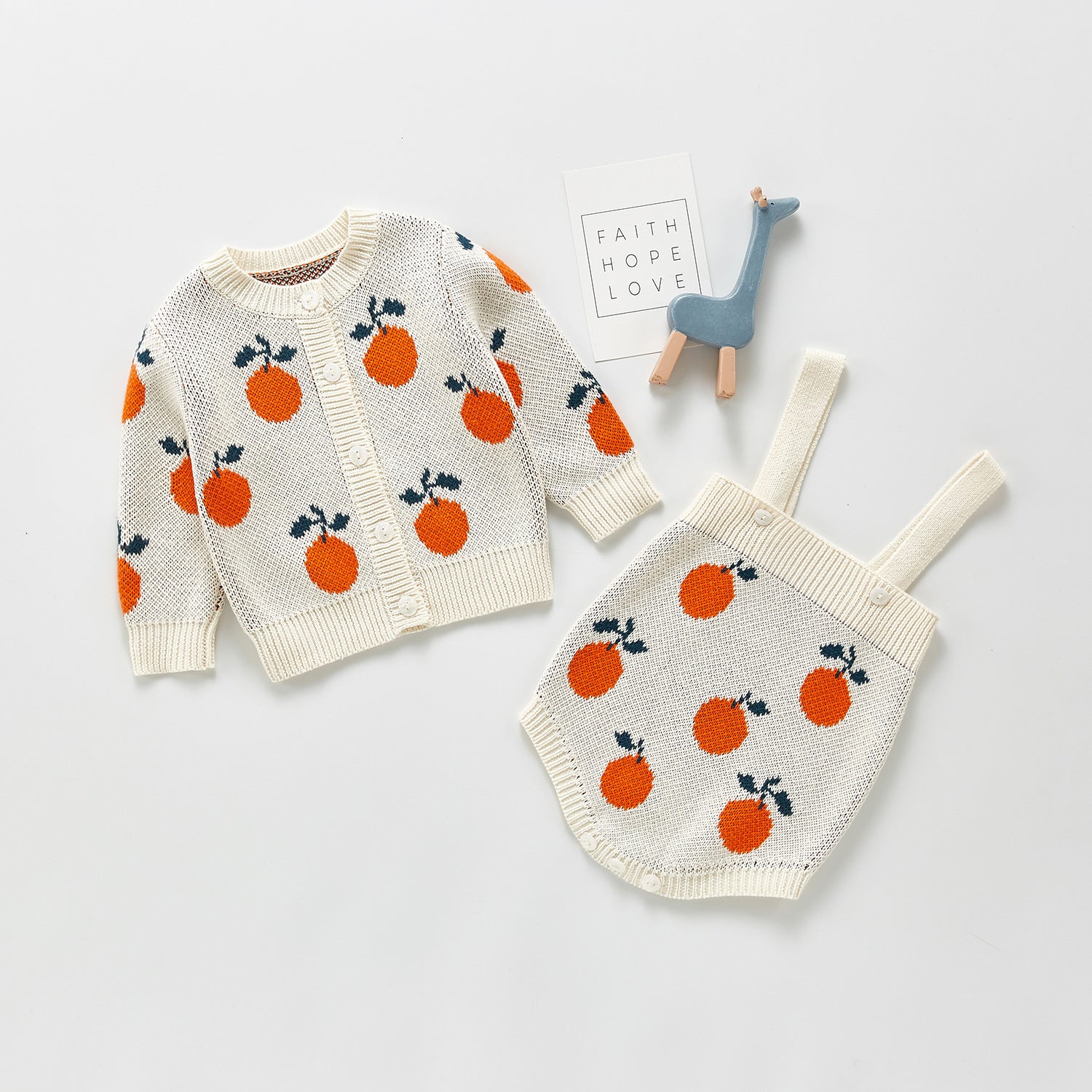 Conjunto de Ropa para Bebé 2 Piezas Algodón