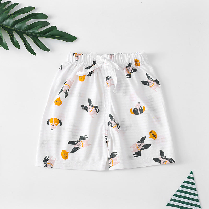 Pantalones Cortos Informales de Algodón para Niños