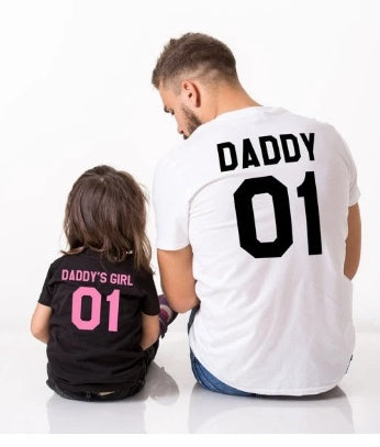 Conjunto Familiar a Juego Padre e Hija — Poliéster