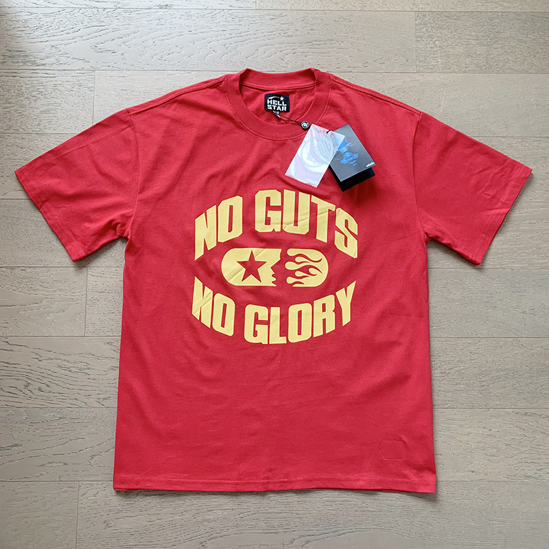 Camiseta unisex informal de estilo retro con estampado.