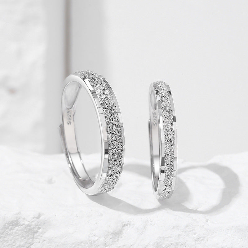 Anillos de Pareja “With You” — Plata de Ley 925 Diseño Minimalista