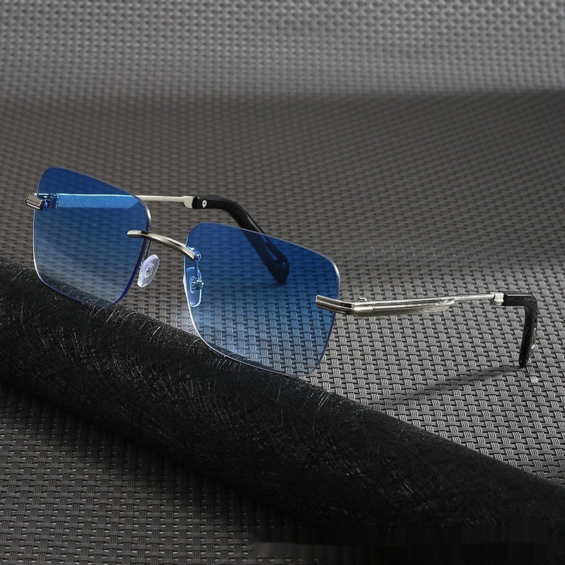 Gafas de sol cuadradas caladas para hombre y mujer.