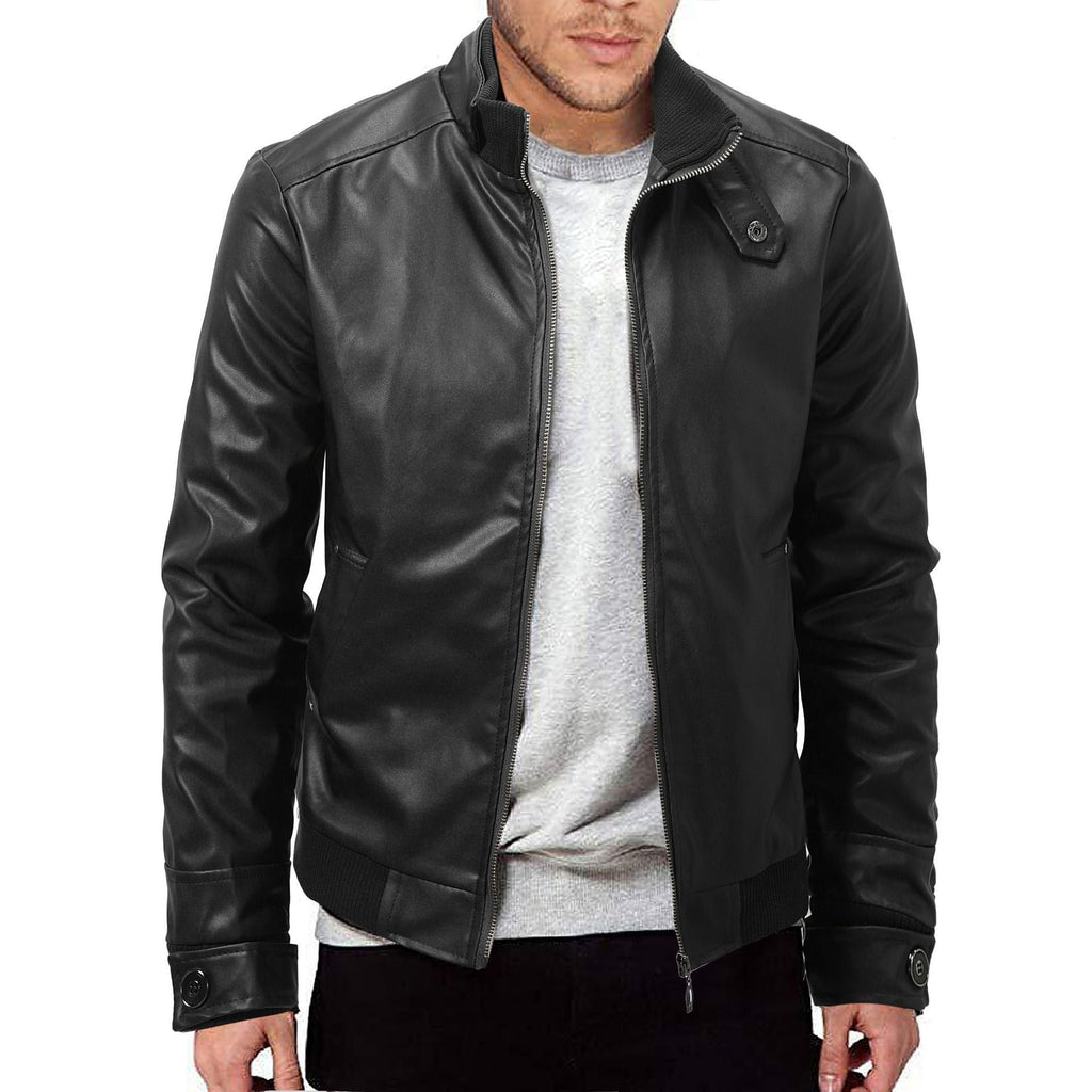 CHAQUETA DE CUERO PARA HOMBRE