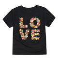 GIRL'S LOVE PRINT T-SHIRT
