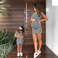 Vestido a Rayas a Juego Madre e Hija