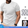 Camiseta de manga corta personalizada para hombre, ideal para el verano.