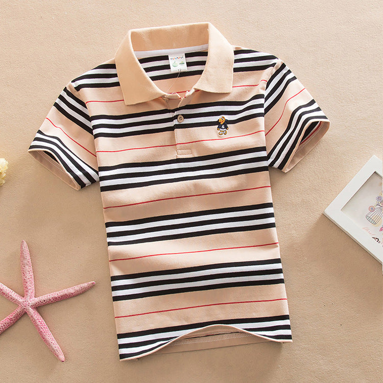 Camiseta Polo Manga Corta para Niño — Moda Infantil