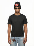 Camiseta de manga corta para hombre, transpirable y de secado rápido, ideal para actividades al aire libre.
