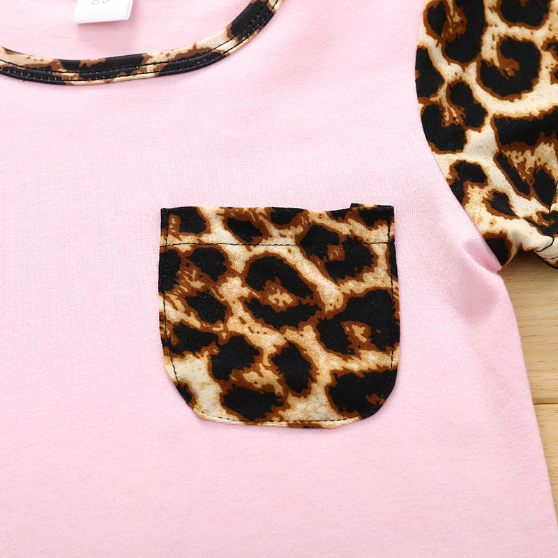 Conjunto Leopardo para Niña