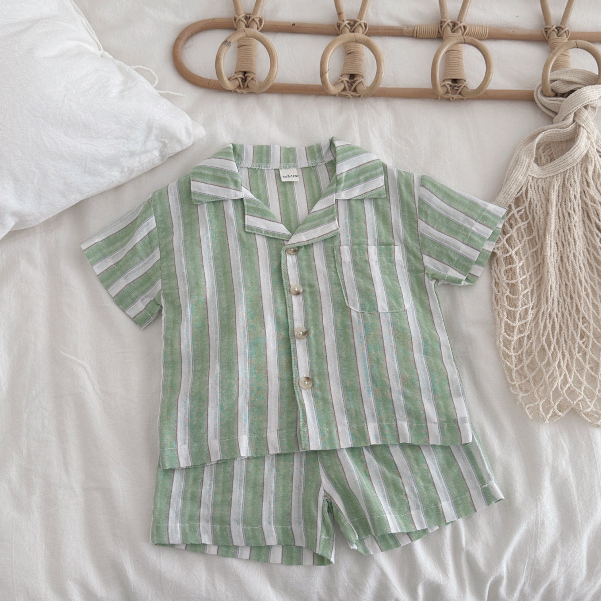 Conjunto Transpirable de Camisa y Pantalón para Niño — Cómodo y Fresco