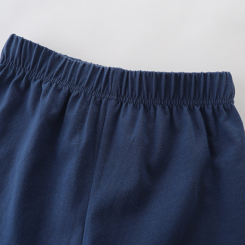 Conjunto de Camiseta y Pantalón Corto para Niño — Fresco y Cómodo
