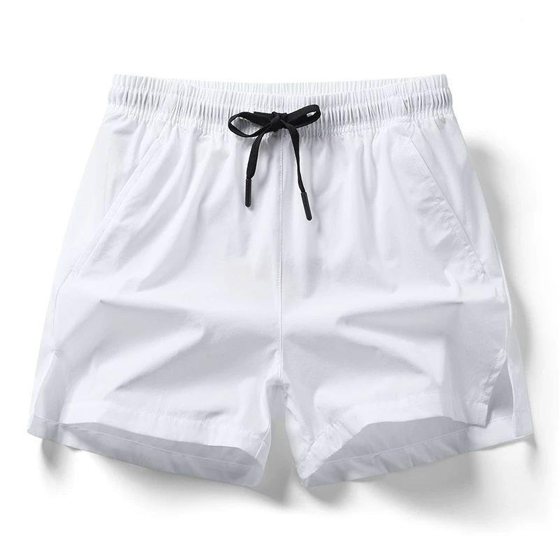 Pantalones cortos deportivos de secado rápido para hombre, finos e informales, ideales para correr y hacer ejercicio.