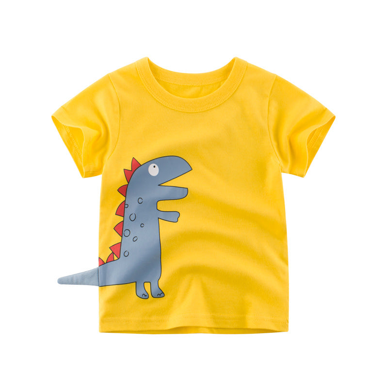 Camiseta Infantil de Dinosaurios
