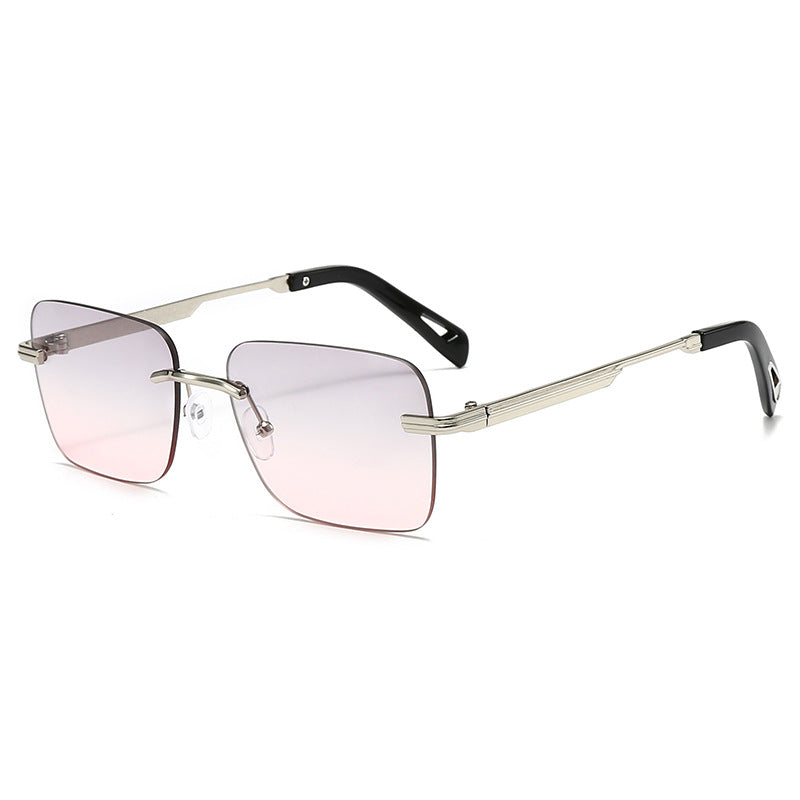 Gafas de sol cuadradas caladas para hombre y mujer.