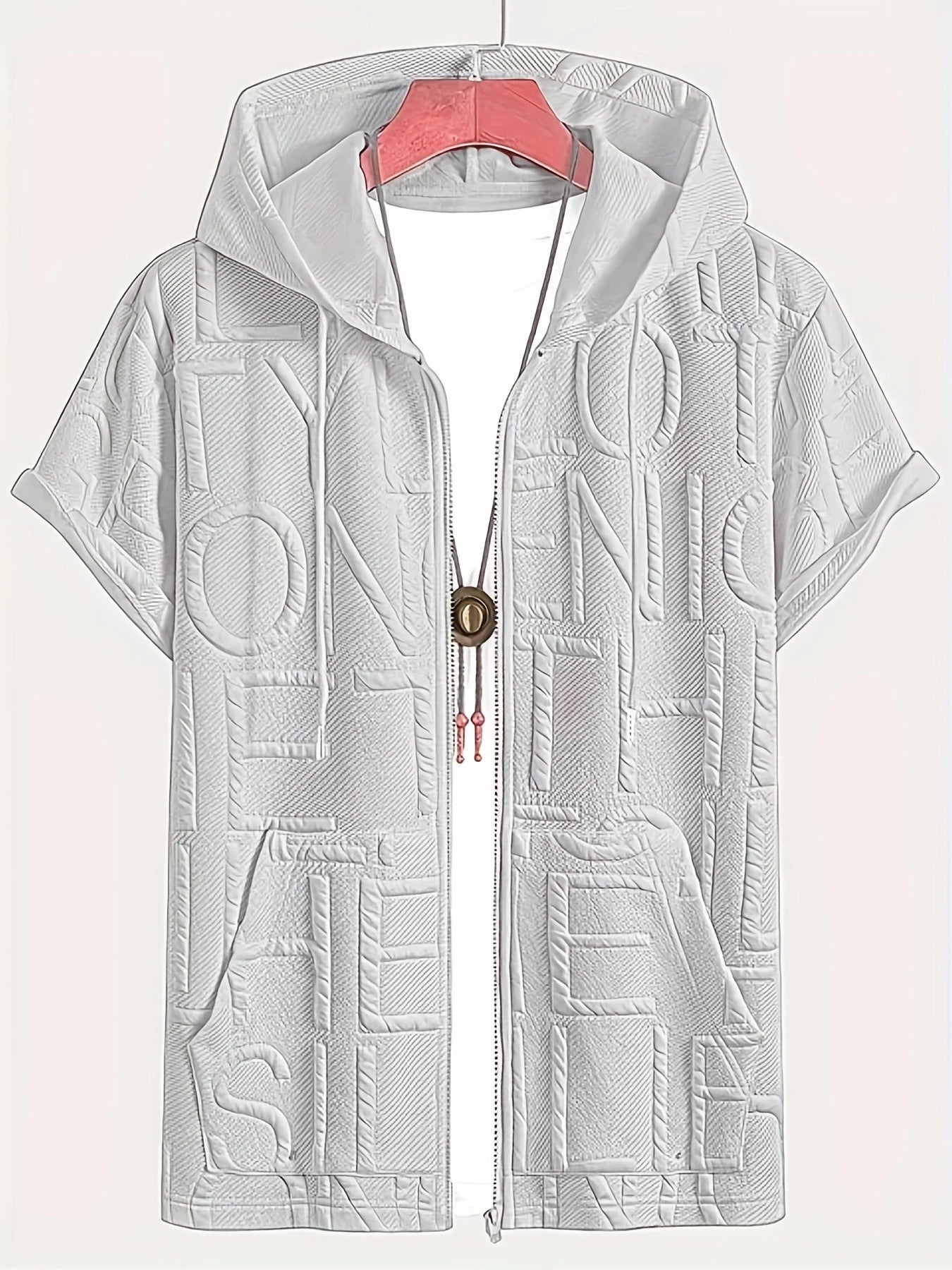 Camiseta con Cremallera para Tallas Grandes Hombre