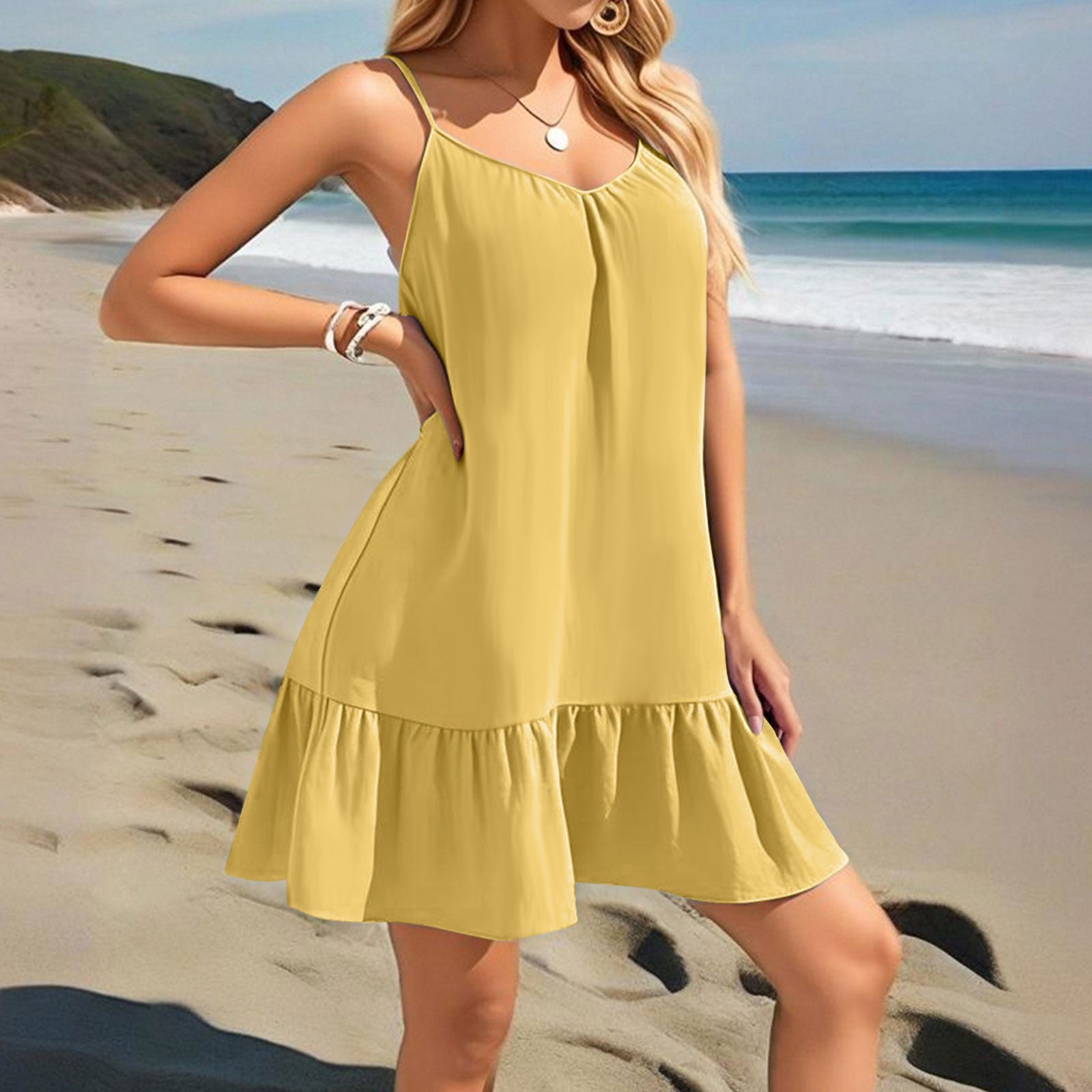 Vestido de Tirantes para Mujer