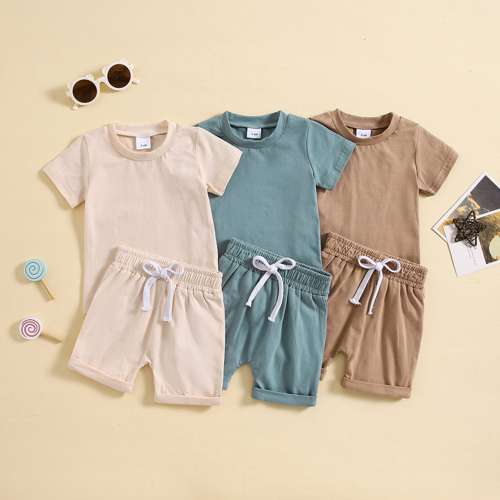 Conjunto de Verano para Niños — Fresco, Cómodo y Listo para la Aventura