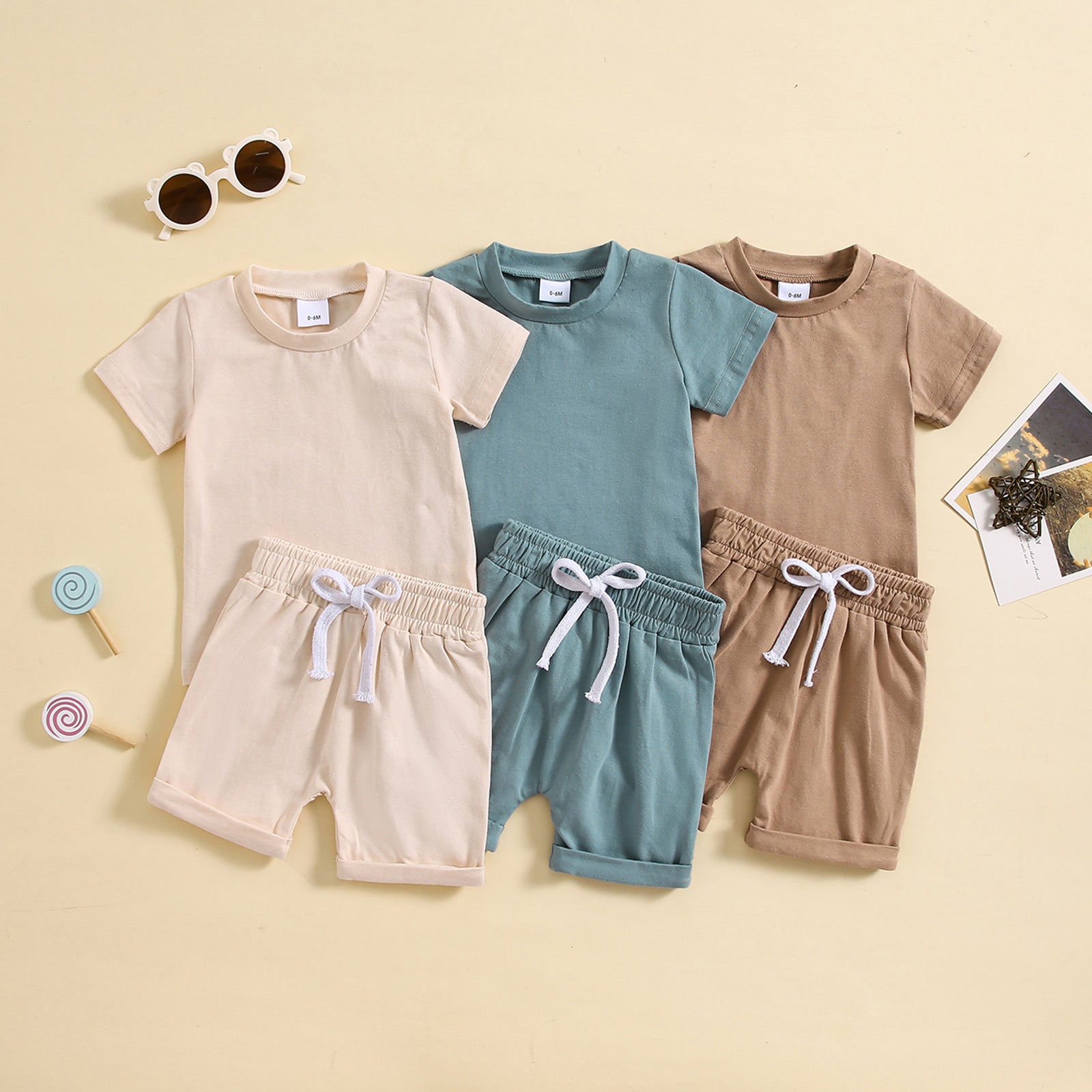 Conjunto de Verano para Niños — Fresco, Cómodo y Listo para la Aventura