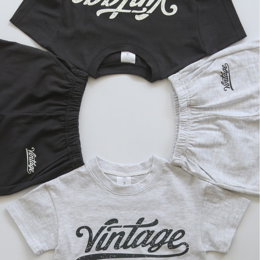 Conjunto de Algodón con Estampado para Niño — Fresco, Suave y con Estilo