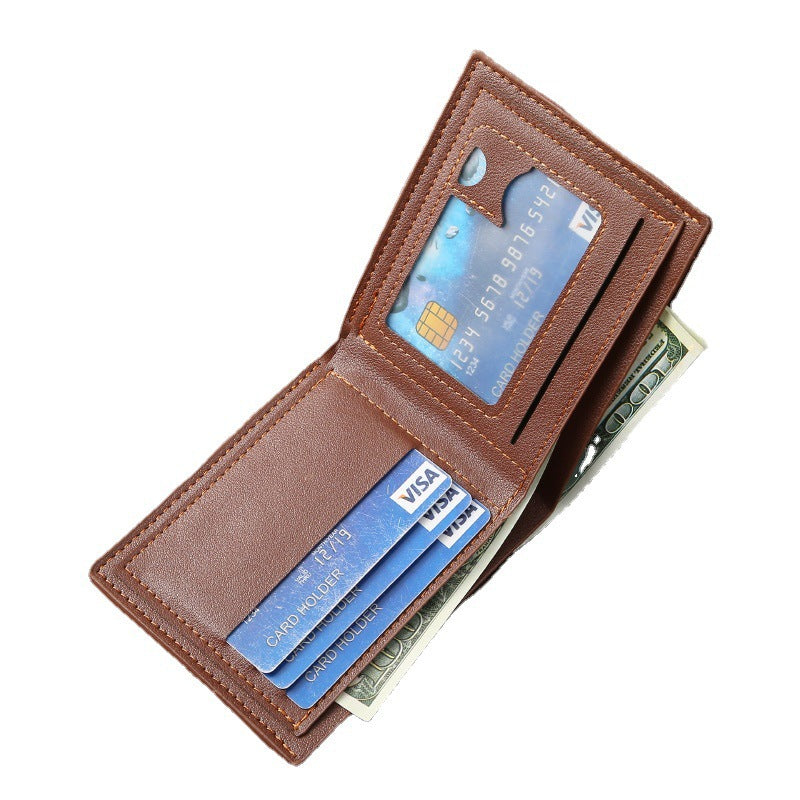 Cartera corta para hombre con tarjetero