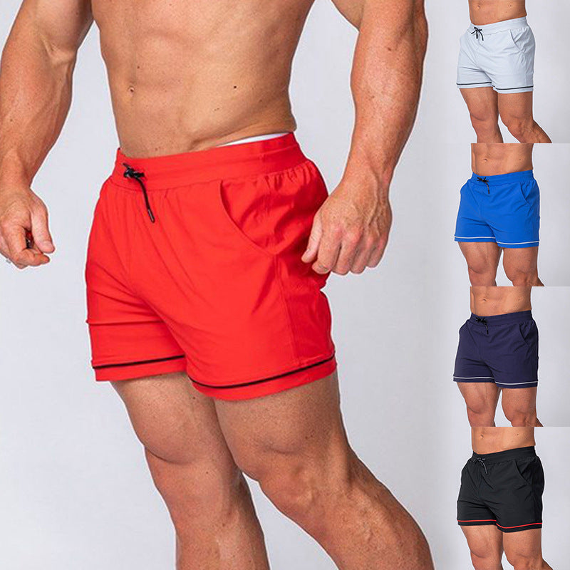 Pantalones cortos deportivos de secado rápido para fitness, running, entrenamiento, actividades al aire libre y playa.